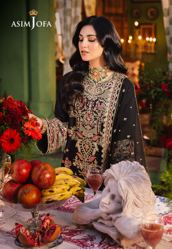 Asim Jofa Ajlp-09 Embroidered Twisted Lawn