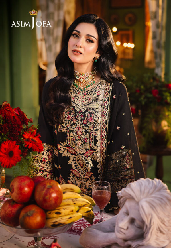 Asim Jofa Ajlp-09 Embroidered Twisted Lawn