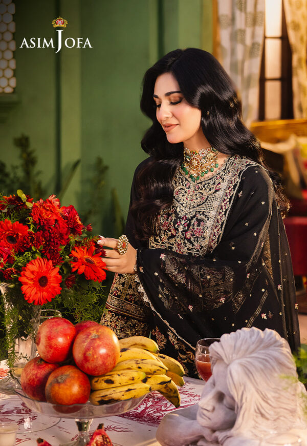 Asim Jofa Ajlp-09 Embroidered Twisted Lawn
