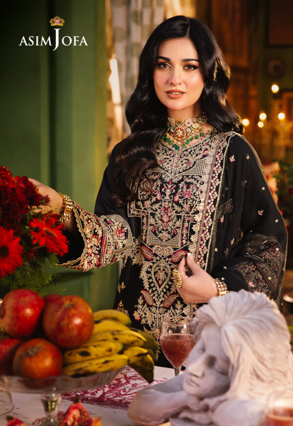 Asim Jofa Ajlp-09 Embroidered Twisted Lawn