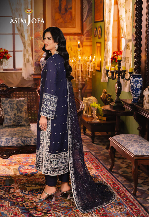 Asim Jofa Ajlp-10 Embroidered Twisted Lawn