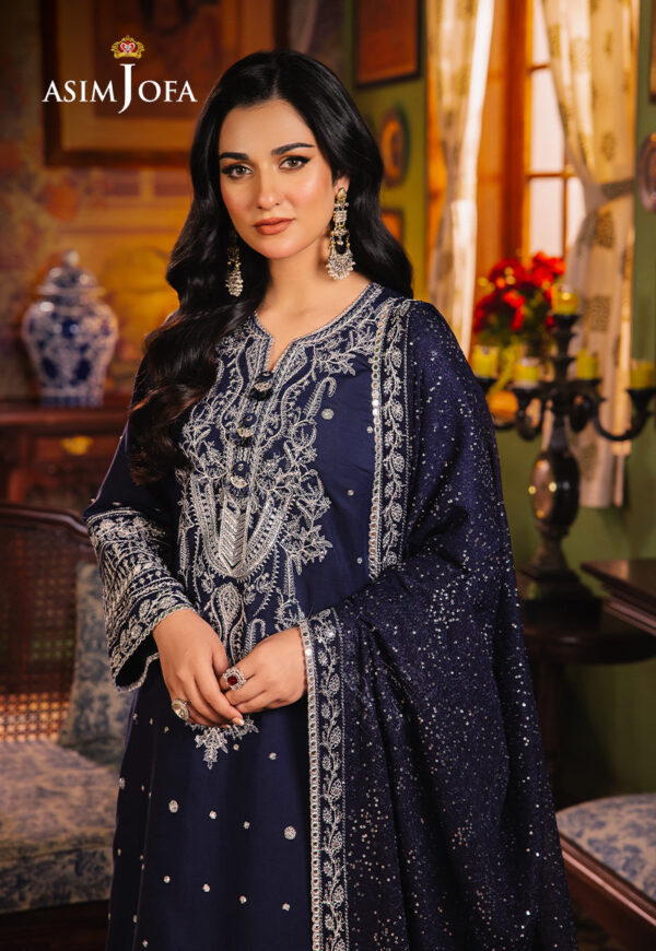 Asim Jofa Ajlp-10 Embroidered Twisted Lawn