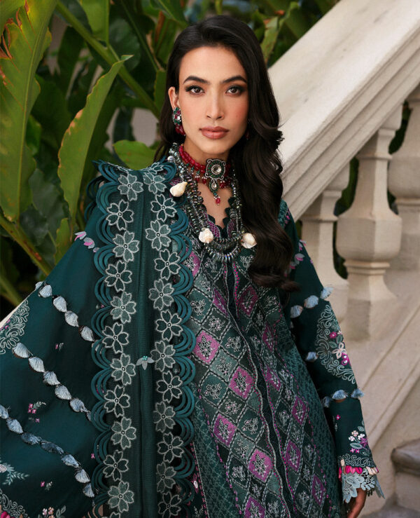 Republic Womenswear D1 B Zehra Eid Luxury Lawn 2025 Collection - Image 2