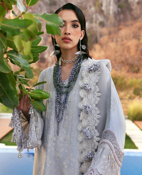 Republic Womenswear D3 B Sitara Eid Luxury Lawn 2025 Collection - Image 2