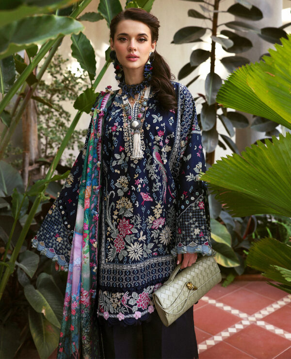 Republic Womenswear D5 B Nyra Eid Luxury Lawn 2025 Collection - Image 5