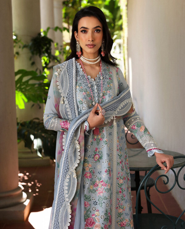 Republic Womenswear D7 B Hoor Eid Luxury Lawn 2025 Collection - Image 2