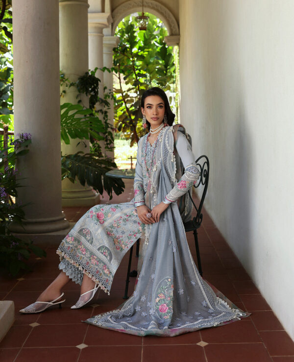 Republic Womenswear D7 B Hoor Eid Luxury Lawn 2025 Collection - Image 3