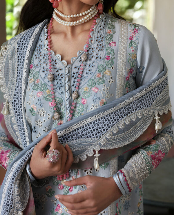 Republic Womenswear D7 B Hoor Eid Luxury Lawn 2025 Collection - Image 4