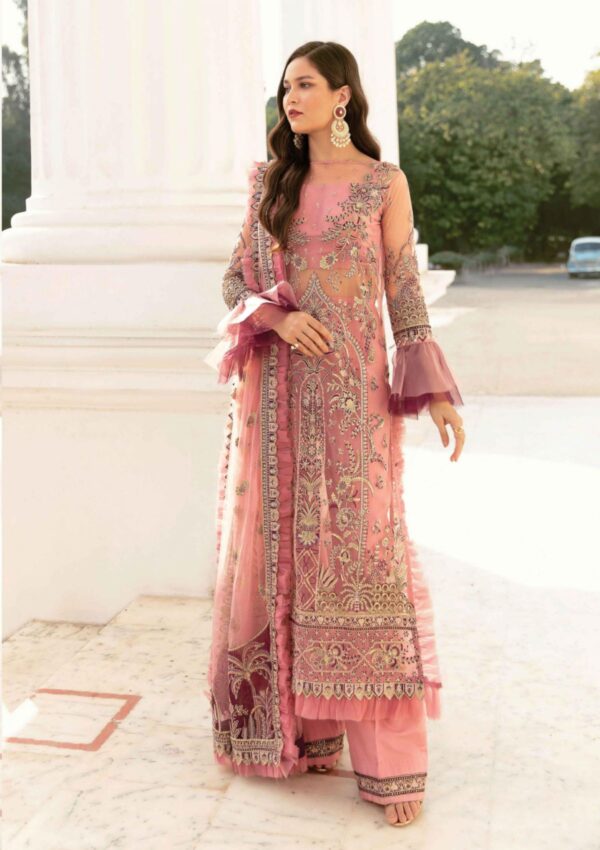 Afrozeh Rose Shell Pink D 09 La Fuchsia