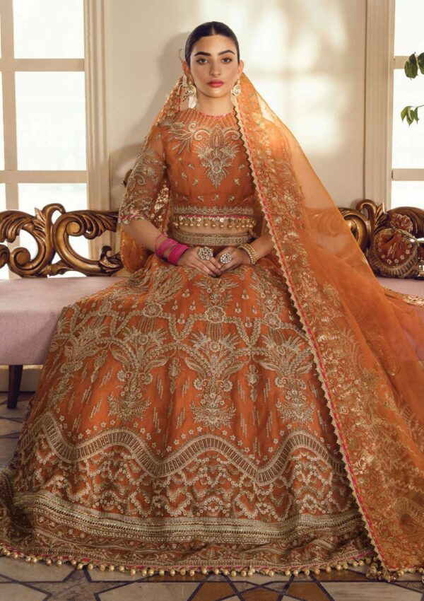 Afrozeh Wedding Oriana D 5 La Fuchsia