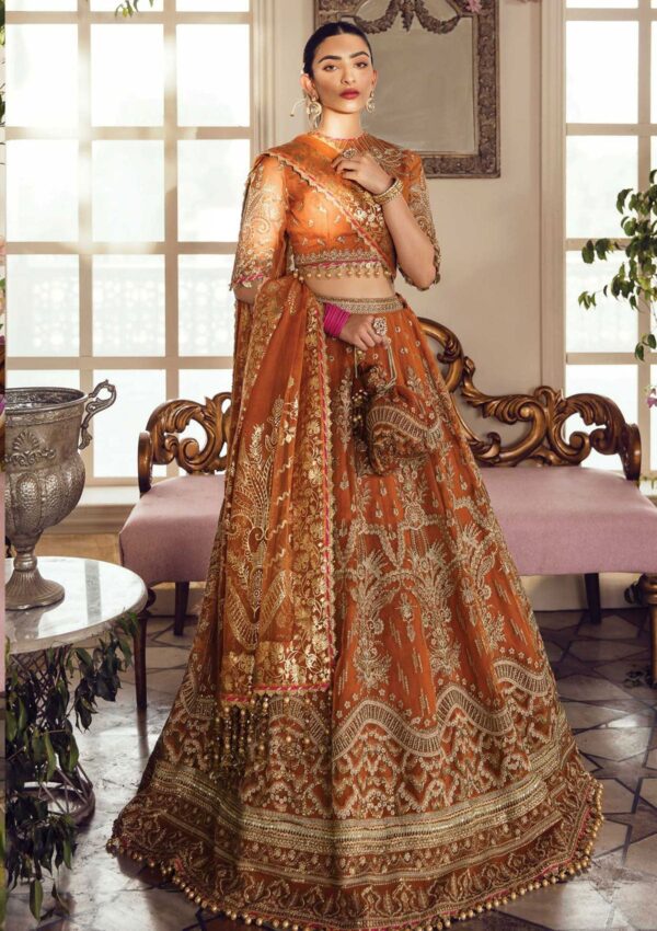 Afrozeh Wedding Oriana D 5 La Fuchsia