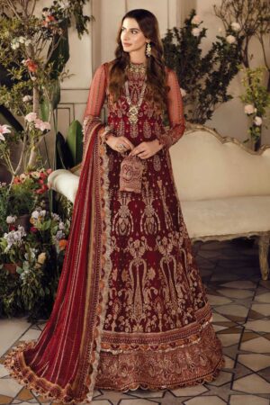 Afrozeh Wedding Sienna D 1 La Fuchsia