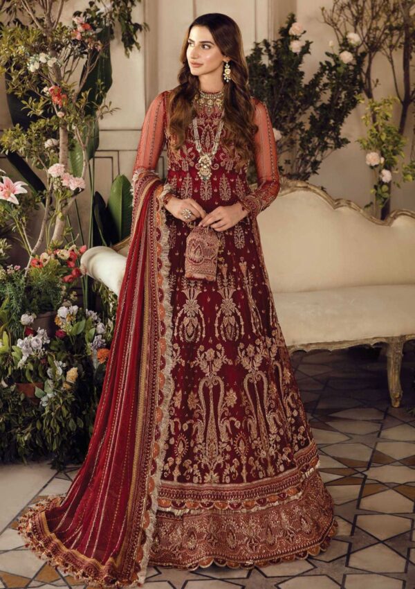 Afrozeh Wedding Sienna D 1 La Fuchsia