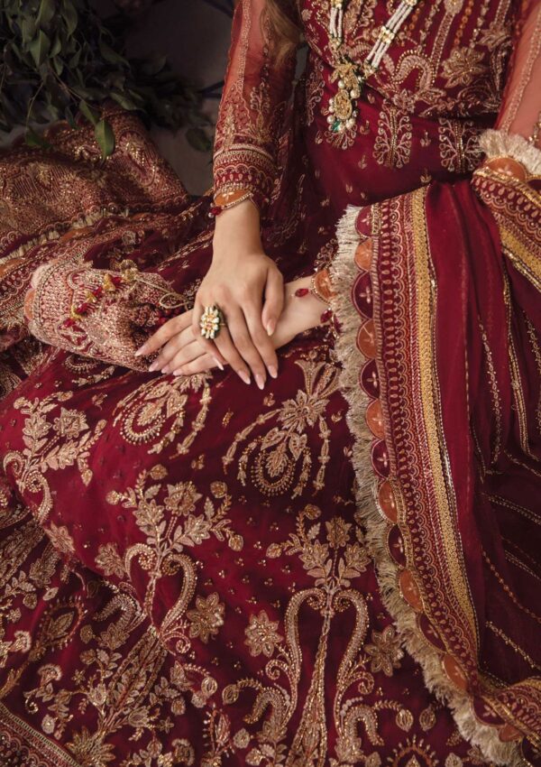 Afrozeh Wedding Sienna D 1 La Fuchsia