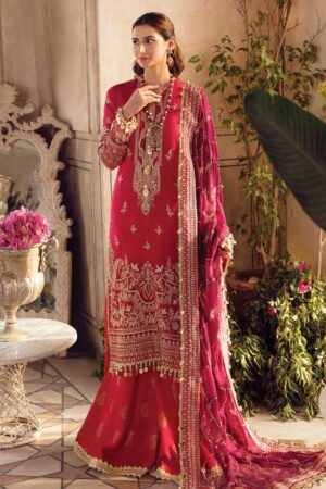 Afrozeh Wedding Zinnia D 9 La Fuchsia
