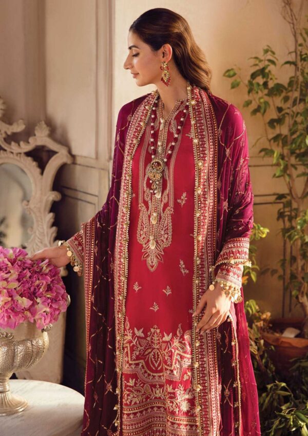 Afrozeh Wedding Zinnia D 9 La Fuchsia