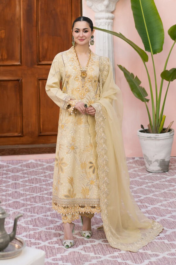 Maryum N Maria Afsaneh Ms50148 Eid Luxury Lawn'25 Collection