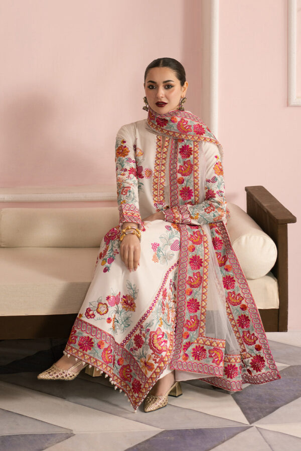 Maryum N Maria Afsar Ms50159 Eid Luxury Lawn'25 Collection - Image 4