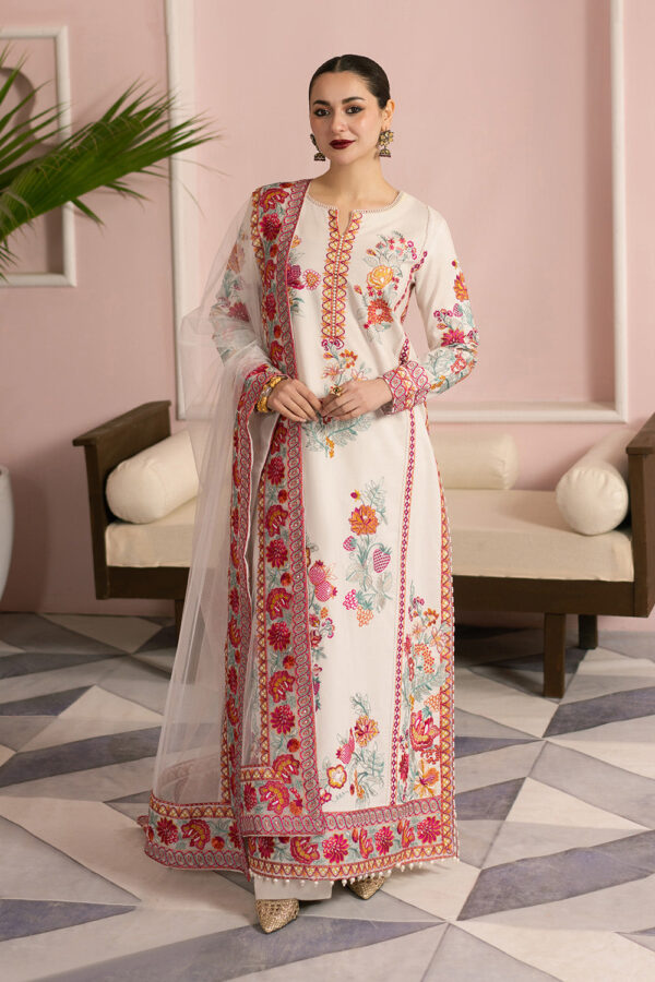 Maryum N Maria Afsar Ms50159 Eid Luxury Lawn'25 Collection