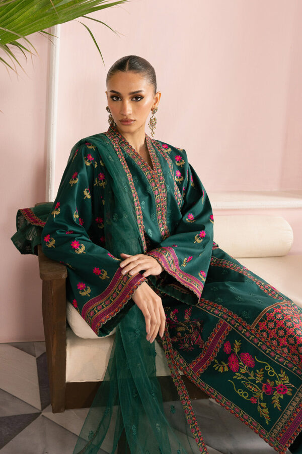 Maryum N Maria Avizeh Ms50162 Eid Luxury Lawn'25 Collection - Image 2