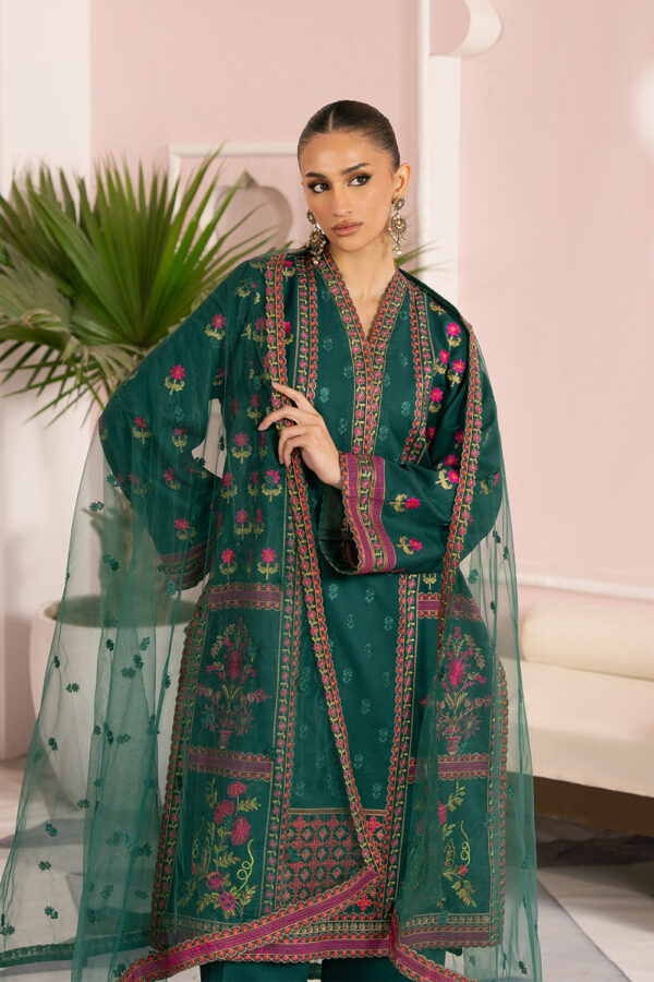 Maryum N Maria Avizeh Ms50162 Eid Luxury Lawn'25 Collection - Image 4