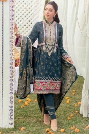 Al Zohaib D 06 Sunehri Sham Summer Dress